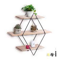 So, si vous voulez enregistrer this new. Etagere Murale En Bois Et Metal Inox Etagere Design Industrielle Coeur Avec 2 Tabelettes Pour Chambre Cuisine Salon Cafe King Do Way Etagere Murale 50cm Rangement Et Organisation Casiers Etageres Et Tiroirs