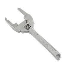I got 1 bite and then it popped free and just ground off the tub drain wrench. Husky Adjustable Plumbers Wrench 16pl0134 The Home Depot Plumbers Wrench Plumber Wrench