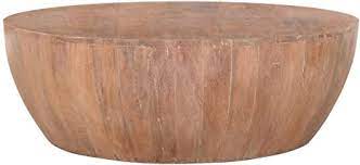 Sign up for uo rewards and get 10% off your next purchase. Amazon Com The Urban Port Drum Shape Wooden Coffee Table With Plank Design Base Brown Everything Else
