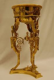 More than 400 ancient writing tablets were discovered during the excavation of a london building site, with the findings published wednesday by the museum of london archeology. 19th Century Copy Of Roman Brazier In Gold Vermiel Finish With Marble Top For Sale At 1stdibs