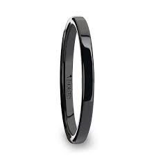 Black And Pink Rings For Her Faith Black Flat Shaped Ceramic Wedding Ring For Her 2 Mm Black Ceramic Ring Ceramic Wedding Ring Black Rings