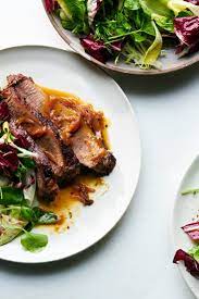 Citrusy Brisket With Spring Lettuces Recipe Nyt Cooking Brisket Lentil Soup Easy Slow Smoked Brisket