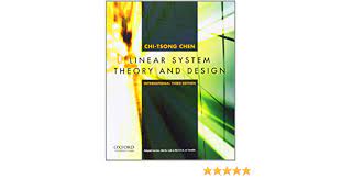 Linear System Theory And Design Third Edition International Edition Amazon Com Br