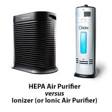 hepa air purifier vs ionizer or ionic air purifier home