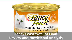 fancy feast cat food wet review and nutrition analysis