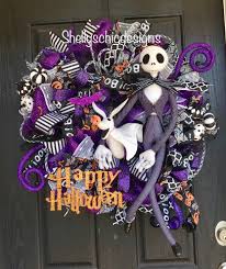 Excited To Share This Item From My Etsy Shop Ja Nightmare Before Christmas Wreath Nightmare Before Christmas Halloween Nightmare Before Christmas Decorations