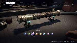 You can unlock the star wars jedi fallen order double bladed lightsaber early if you know where to go but you will have to complete the first planet bogano once. How To Unlock All Lightsaber Colors In Star Wars Jedi Fallen Order Star Wars Jedi Fallen Order Wiki Guide Ign