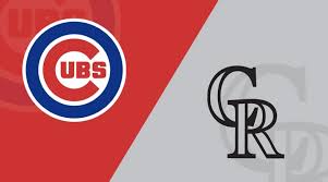 Chicago Cubs Vs Colorado Rockies 6 4 19 Starting Lineups