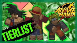 This character is owned and published by one of the popular videogame company called  sega . Www Mercadocapital Anime Mania Roblox Tier List Anime Mania Trello