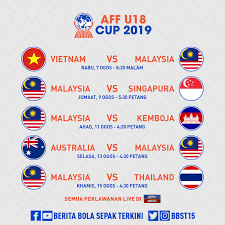 Malaysia perlu memberikan sepenuh fokus dan tenaga pada perlawanan ini bagi membuatkan kedudukan malaysia selesa pada. Jadual Penuh Malaysia B18 Berita Bola Sepak Terkini Facebook