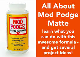 Apply mod podge evenly over entire puzzle, be sure to cover all cracks. Mod Podge Matte Everything You Need To Know Mod Podge Rocks