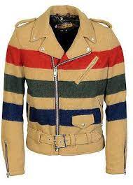 Schott Perfecto Wool Hudson Bay Blanket Motorcycle Jacket Mens Fashion Well Dressed Men Menswear