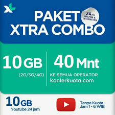 Selain itu juga xl memiliki beragam jenis paket unlimited yang bisa kalian beli dan gunakan secara maksimal. 10 Gb 20gb Youtube Paket Internet Xl Combo Xtra Combo Shopee Indonesia