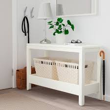 Havsta Console Table White Ikea In 2020 White Console Table Console Table Ikea Console Table