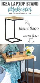 Ikea Laptop Stand Hack Ikea Laptop Stand Hack Great Ikea Hack Ideas Diy Ikea Side Table Ma Ikea Beistelltisch Selbstgemachte Tische Mobel Zum Selbermachen