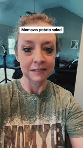 Video of The Older Lady Making Potato Salad with Two Packets of Instant  Potatoes