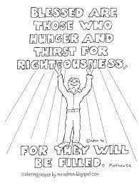 Image Result For Beatitudes Images Black And White Sunday School Coloring Pages Bible For Kids Beattitudes For Kids