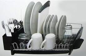 Kitchenaid 3 Piece Dish Drying Rack Black By Kitchenaid 42 85 Large Capacity Dishrack Holds A Var Dish Rack Drying Trendy Kitchen Interior Design Kitchen
