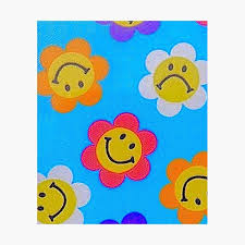 Animated smiley faces free animated gifs emoji faces laughing smiley face national smile day emoji characters e greetings laugh a lot laugh at yourself. Indie Smiley Wall Art Redbubble