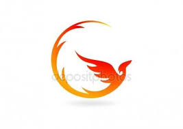 Abstract Phoenix Business Logo Design Symbol Vector Business Logo Design Phoenix Artwork Phoenix Design
