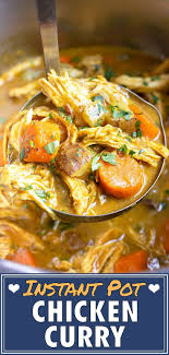 Chicken Curry Healthy Recipes For School Indian Instant Pot Recipe Yellow Instant Pot Yell Curry Chicken Chicken And Potato Curry Curry Chicken Recipes