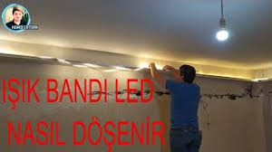 Deliğin led ışıkların sığacağı büyüklükte olması yeterli olacaktır. Serit Led Doseme Serit Led Nasil Baglanir Strip Led Light Installation Youtube