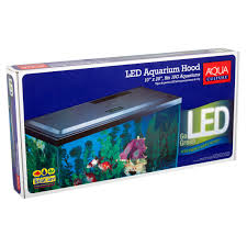 Aqua Culture 10 Gal Fish Tank Hood With Led Light Walmart Com Walmart Com