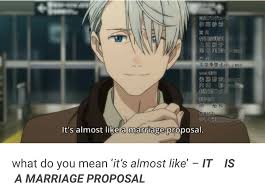 Yuri and victor eventually ended up entering a relationship after victor flew to japan to become yuri's coach. That One Person From Yuri On Ice