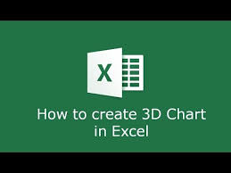 How To Create A 3d Graph In Microsoft Excel Youtube