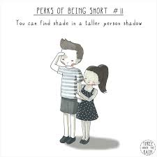 3 my father hasn't got much hair but he's not. 5 Foot Tall Artist Illustrates What Being Short Is Like In 15 Wholesome Pics Bored Panda
