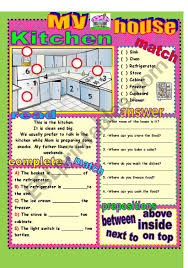 Maybe you would like to learn more about one of these? My House Kitchen Esl Worksheet By Supergirls