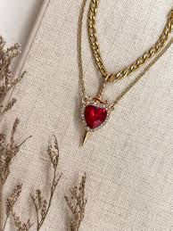 COLLAR PAREJA ESPADA CORAZON 2 – johanaaccesories