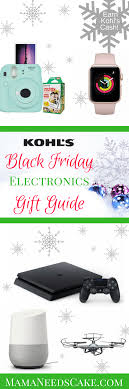 Kohl S Black Friday Electronics Gift Guide Mama Needs Cake Electronics Gift Guide Kohls Black Friday Black Friday Electronics