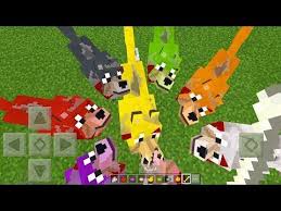 How To Dye Wolves In Minecraft Tutorial Pocket Edition Xbox Mutant Wolves Addon Youtube Cool Minecraft Banners Minecraft Crafts Minecraft Banners