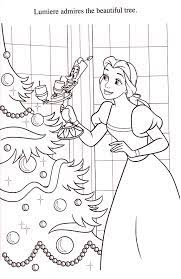 Beauty And The Beast Coloring Pages Disney Coloring Pages Princess Coloring Pages Christmas Coloring Pages