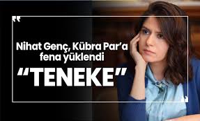 Ünlü muhalif yazar nihat genç'ten chp'nin içinde bulunduğu durumla ilgili zehir zemberek sözler geldi. Nihat Genc Kubra Par A Fena Yuklendi Teneke