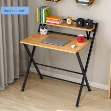 Product title zenstyle folding computer writing desk wood and meta. Sunyuan Folding Table Small Computer Desk Foldable Student Writing Desk Laptop Folding Desk No Assembly Required With Adjustable Legs For Small Space Home Office School Walmart Com Walmart Com