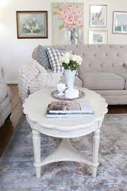 A cottage style coffee station is a perfect addition to a guest or master bedroom space. A Newcottage Coffee Table White Cottage Home Living Country Cottage Decor Country Decor French Country Coffee Table