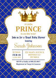 Royal Prince Baby Shower Invitation Little Prince Baby Shower Etsy Prince Baby Shower Invitations Royal Baby Shower Invitation Prince Baby Shower