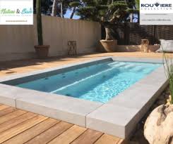 Margelles Pour Piscine Surelevee En Forme De U Avec Deux Talons Mini Piscine Piscine Installation Piscine