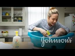 In fact, it can be awkward for a few days or even weeks, especially as your itty bitty baby is so small, soft, squishy and 1. How To Bathe A Newborn Baby Johnsons Youtube