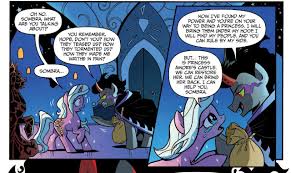 862295 Crying Dark Magic Idw King Sombra Magic Official Comic Princess Amore Radiant Hope Safe Spoiler Com My Little Pony Comic My Little Pony Pony