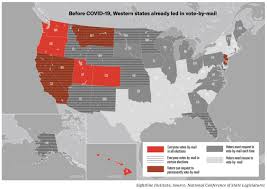 Western States Lead The Way In Vote By Mail Elections New Mexico In Depth