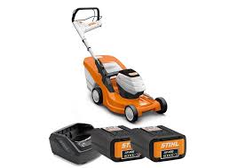 Газонокосилка stihl rma 448.0 рc. Stihl Rma448tc Battery Lawn Mower Bundle Cheshire Uk