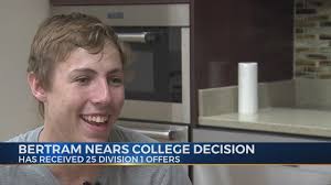 Bertram nears college decision