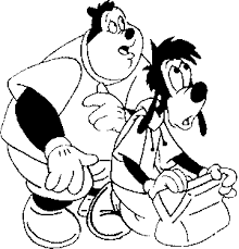 He is a tall, anthropomorphic dog, and typically wears a turtle neck and vest, with pants, shoes, white gloves, and a tall hat originally designed as a rumpled fedora. Max Goof Goofy Movie Coloring Pages Coloring And Drawing