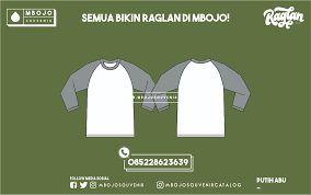 Kaos polos abu abu depan belakang untuk desain hd lengan panjang /. 100 Kaos Raglan Polos Terbaru 2017 Mbojosouvenir Net