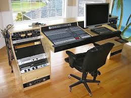 Diy Recording Console Stand Google Search Music Studio Room Home Recording Studio Setup Studio Desk