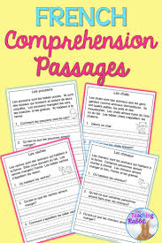 You Can Use These 20 French Reading Comprehension Texts With Simple Questi Reading Comprehension Texts French Teaching Resources Reading Comprehension Passages