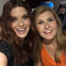 Look who I found backstage at Radio City Music Hall?!?! My shero  @conniebritton! And 14 YEARS later, @EricBana and I are reunited after  filming “Lucky You,” with @drewbarrymore! 14...years...Oy. Connie & Eric